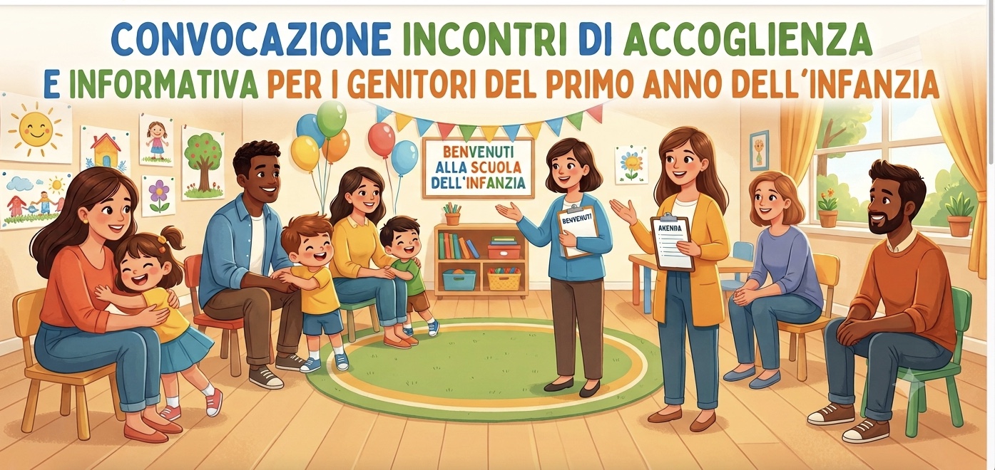 Incontro di accoglienza e informativa per i genitori del 1° anno della scuola dell’infanzia